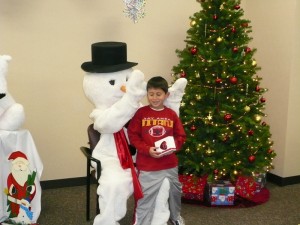 Joseph Visits with Frosty